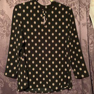 Lime N Chili Mesh Longsleeve Blouse